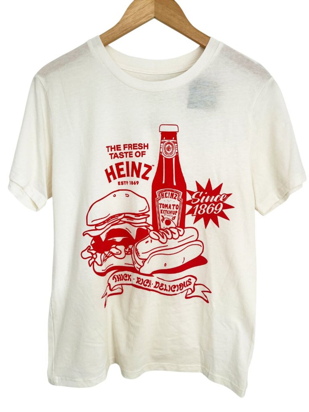 Heinz Ketchup Women’s T-Shirt Large NWT